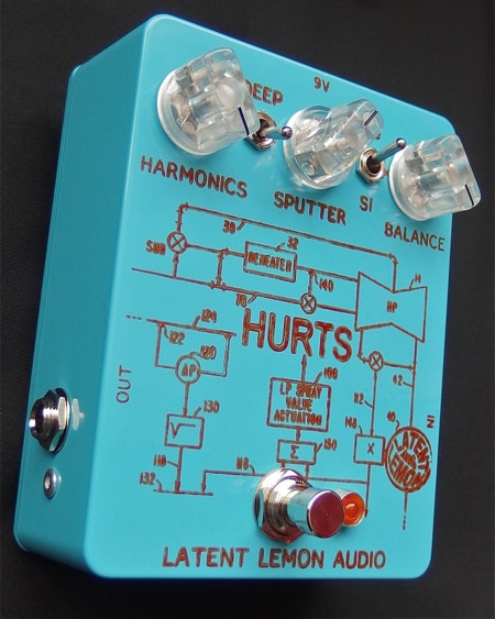 Hurts pedal - harmonic perc fuzz distortion